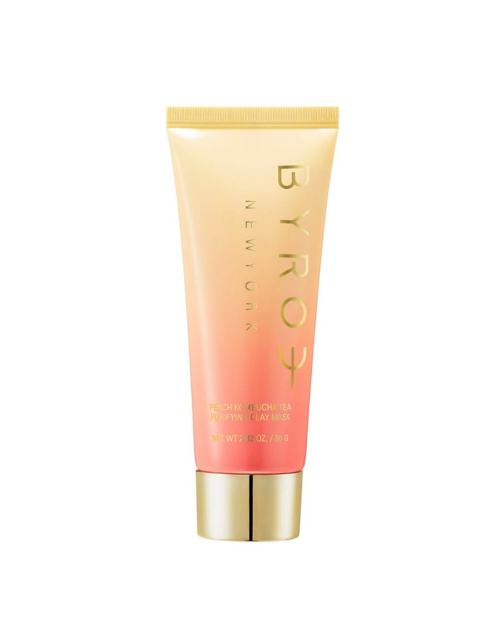 Byroe Peach Kombucha Tea Purifying Clay Mask